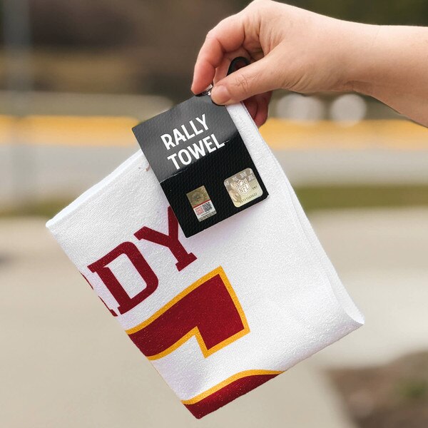Purdy White Rally Towel
